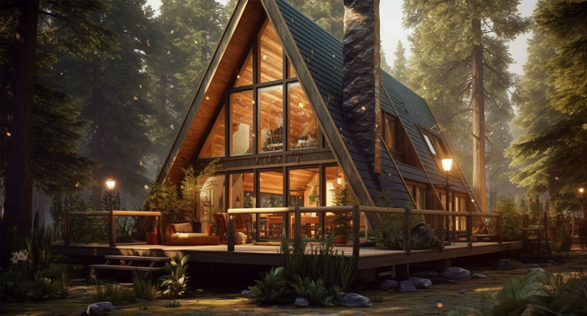 A Frame House