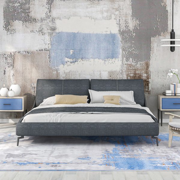 Blue King Sized Bed