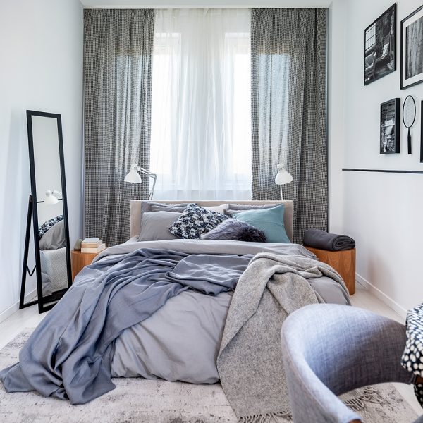 Blue Single Bed